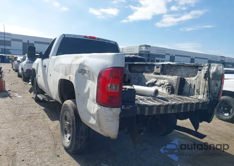 2012 Chevrolet Silverado 2500Hd Work Truck из США, поврежденный, VIN 1GB0CVCG3CF143477